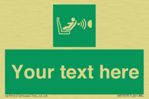 Custom safe condition child seat presence orientation detection system